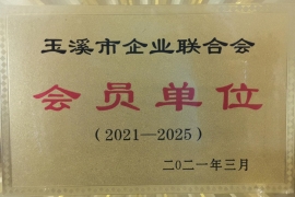 玉溪市企業(yè)聯(lián)合會會員單位202103